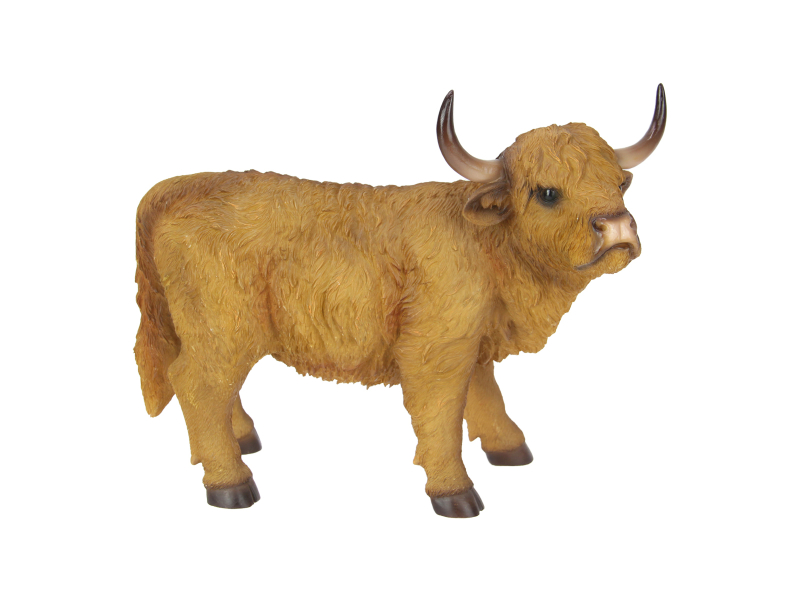 29cm Standing Highland Cow