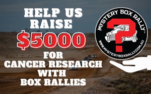 Help us raise $5,000 for Cancer Research with Box Rallies