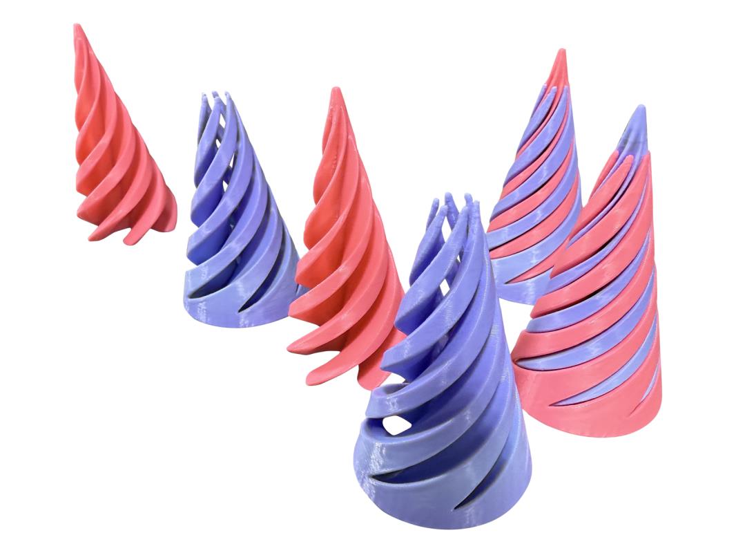 8cm Infinity Cone Fidget Toy (3D Printed)