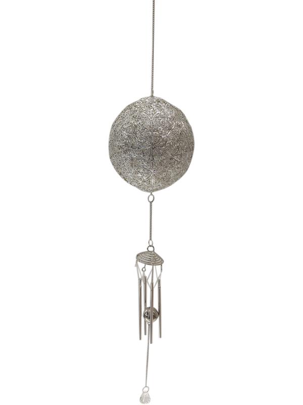 84cm Silver Ball Windchime