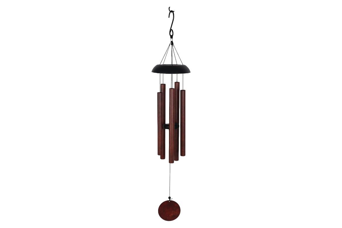 91cm 5 Tube Brown Rustic Look Wind Chime