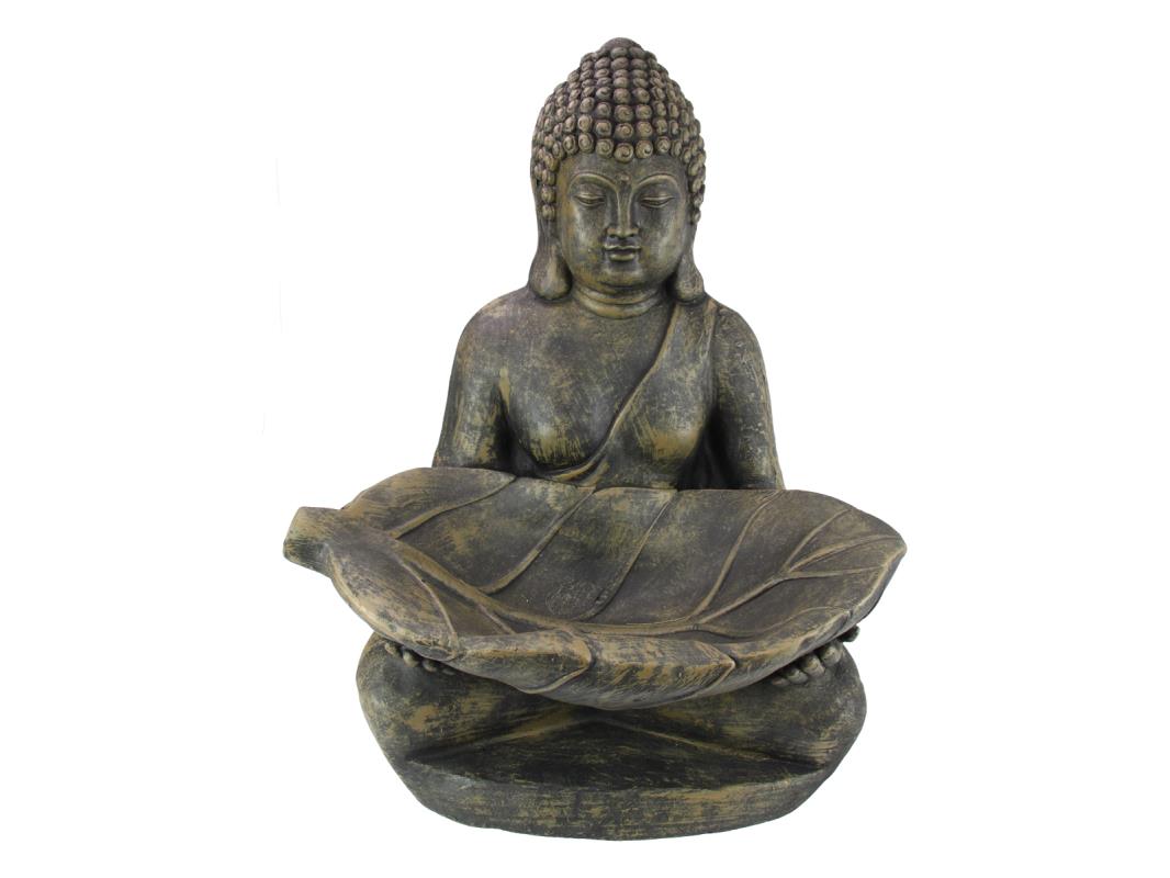 67cm Sitting Buddha with Pot Holder