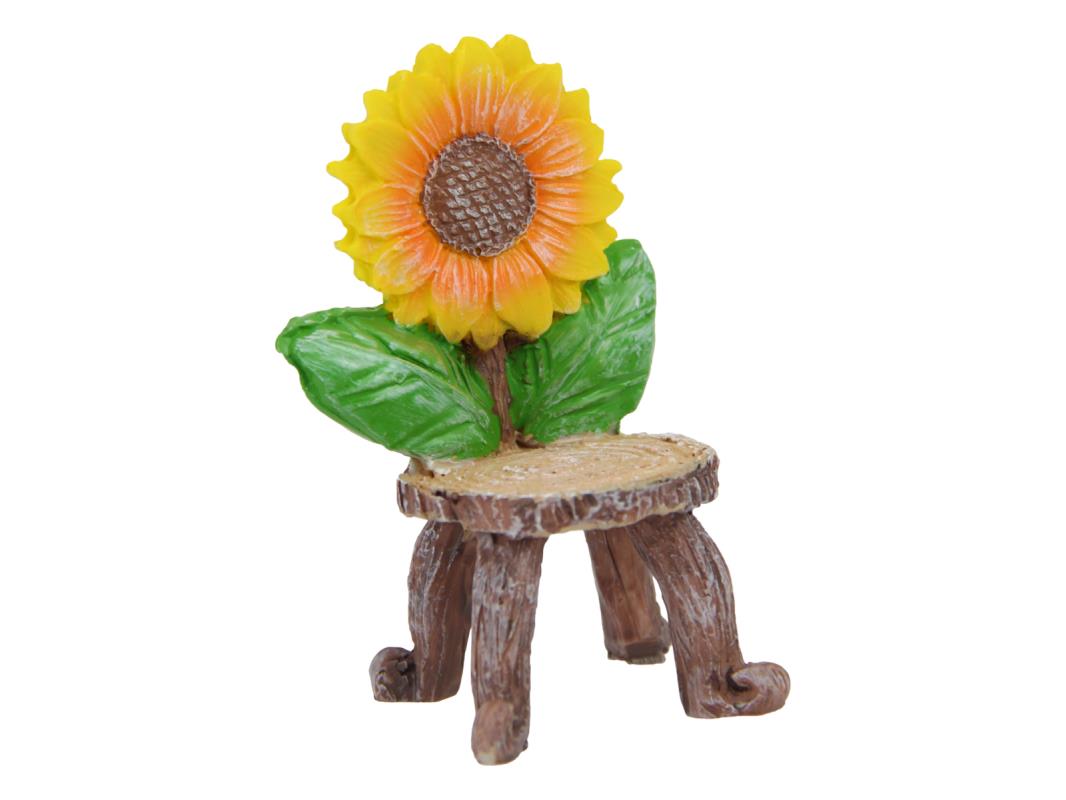 8cm Sunflower Chair (Hang Sell Packaging)