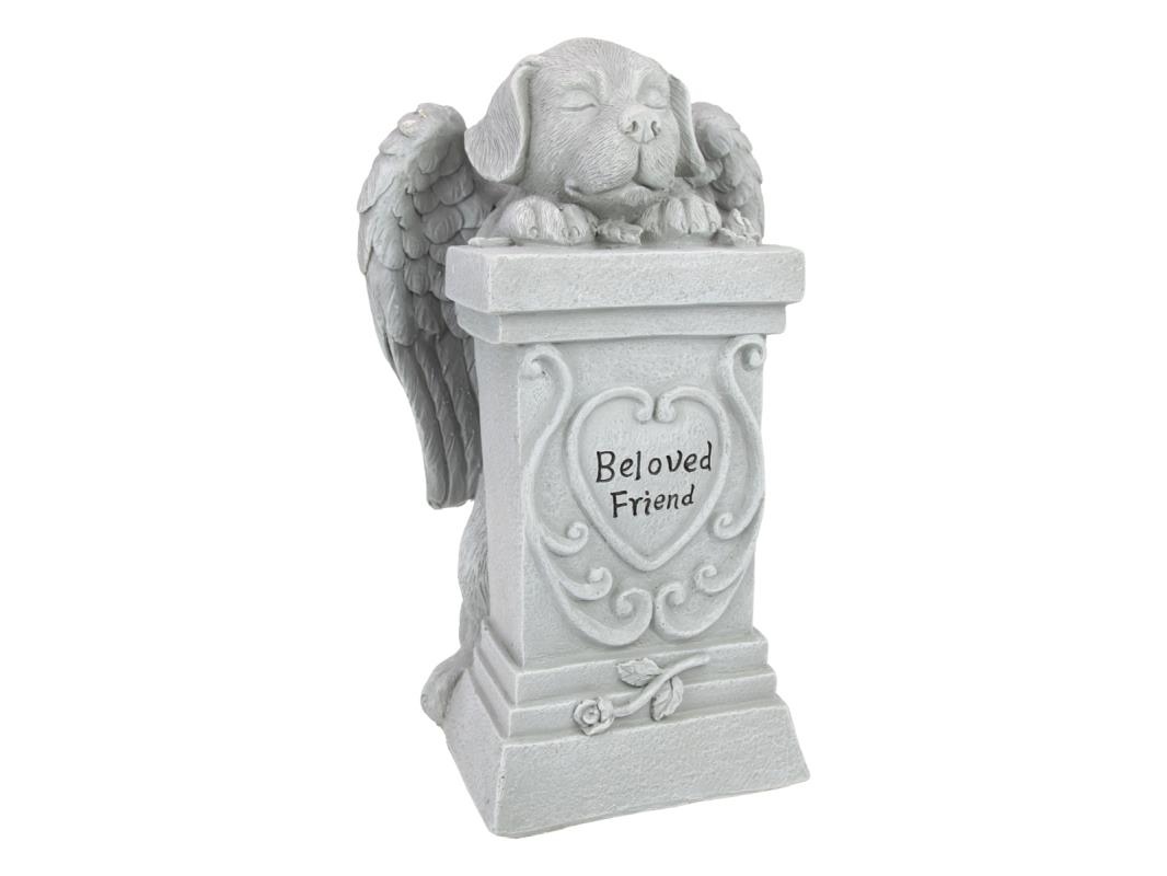 41cm Beloved Friend Dog Memorial Column