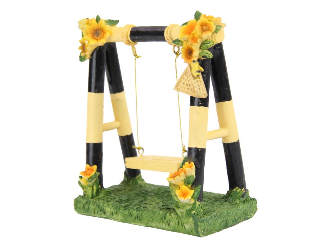 15cm Fairy Garden Bee Swing