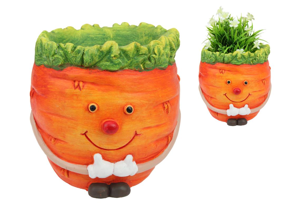 21cm Carrot Flower Pot