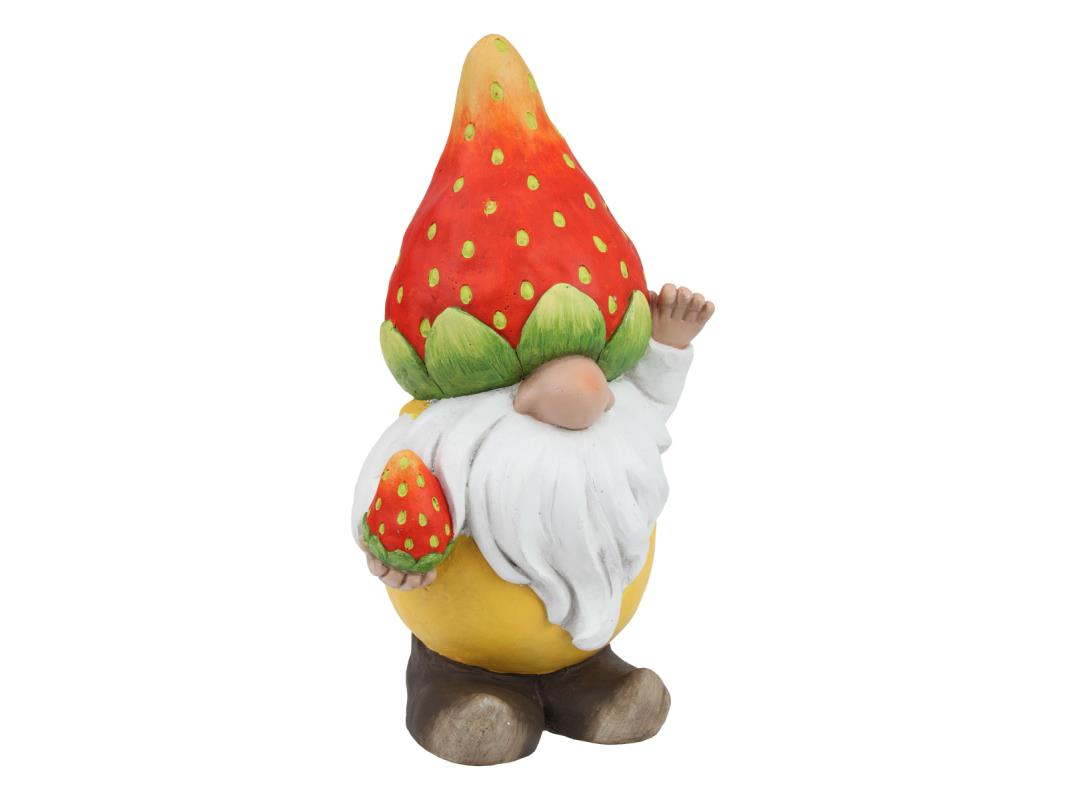 40cm Standing Strawberry Gnome