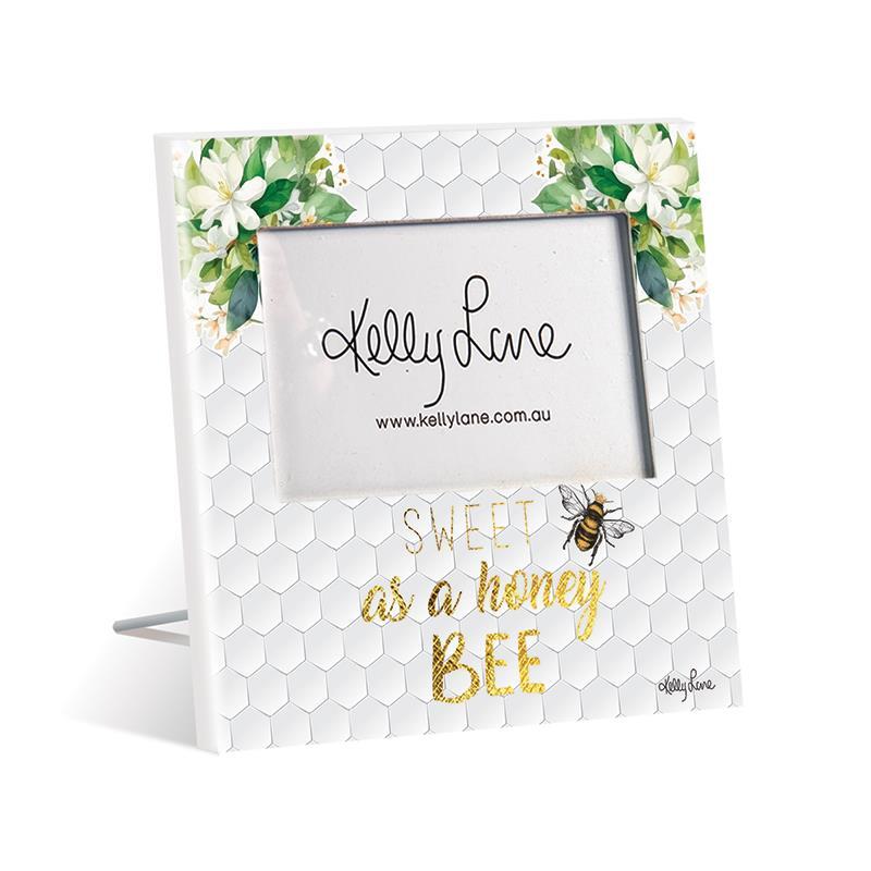 Bee Yourself 20x20cm Photo Frame (6x4" photo) by Kelly Lane