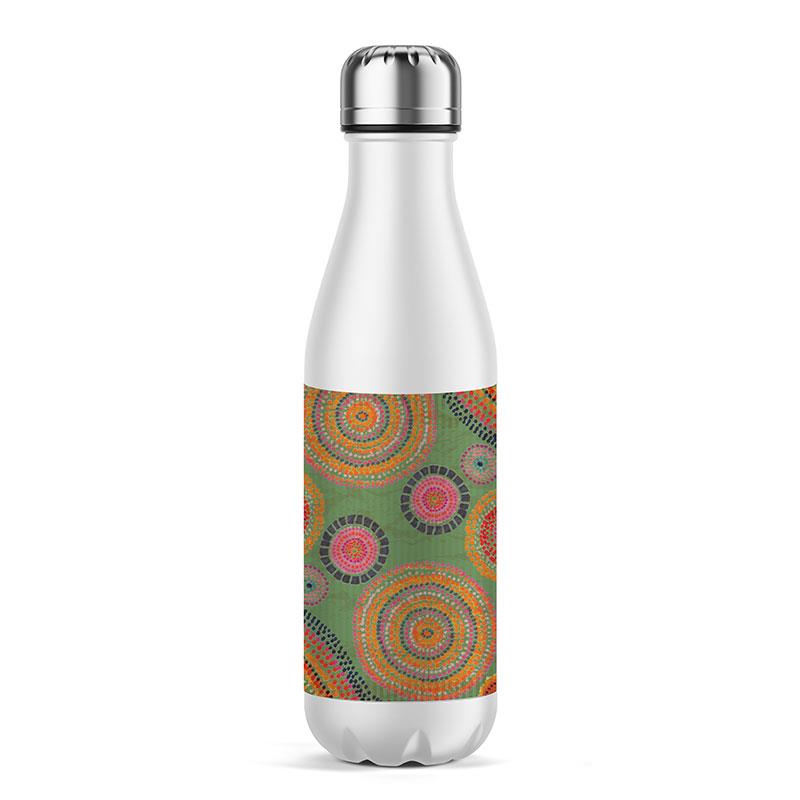 500ml Green Spirit Stainless Steel Bottle by Kelly Lane