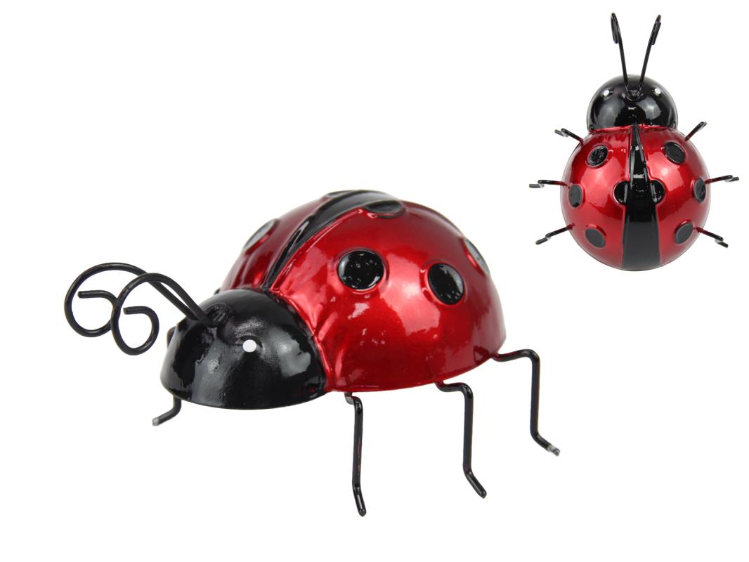 12cm Metal Ladybug