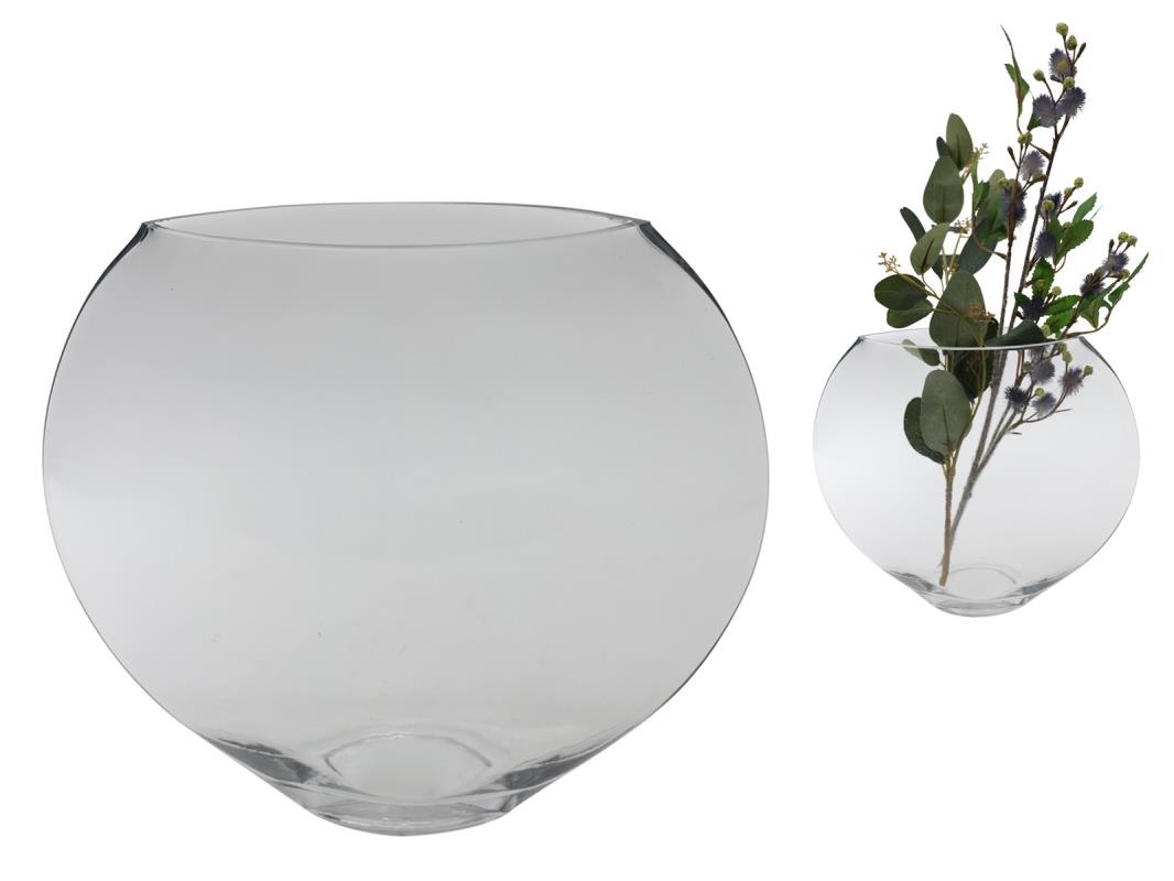 26x20cm Clear Glass Fishbowl Vase