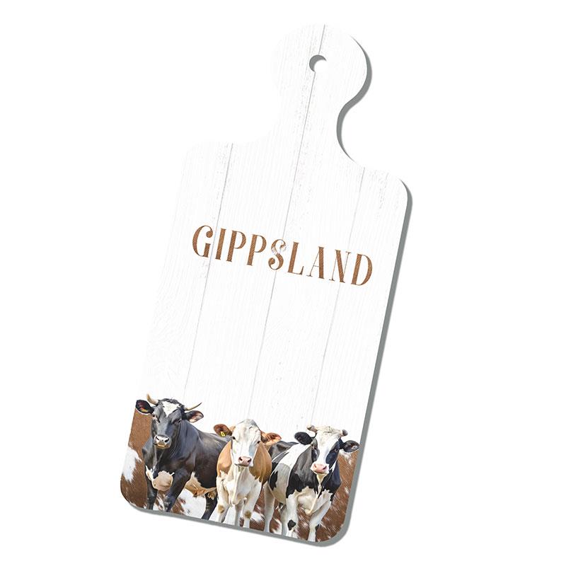 12x29cm Ceramic Grazing Plate Cow