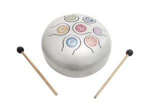 8' Happy Drum with Chakra Point Notes